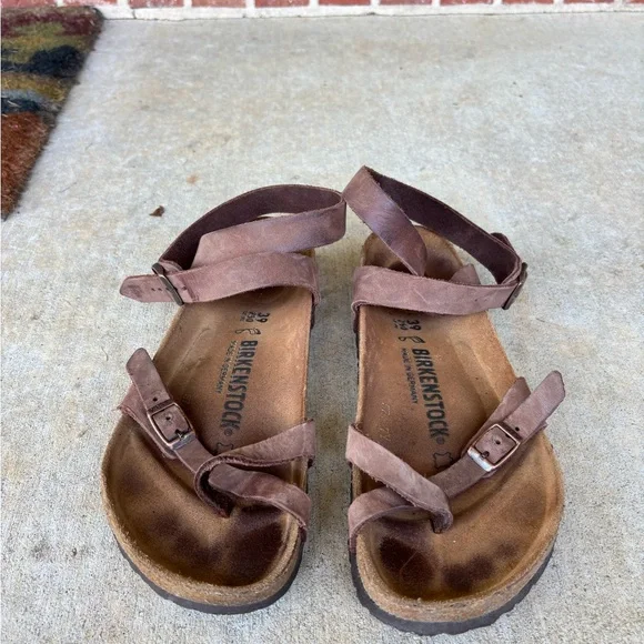 Brown Birkenstock Sandals - Picture 2 of 5